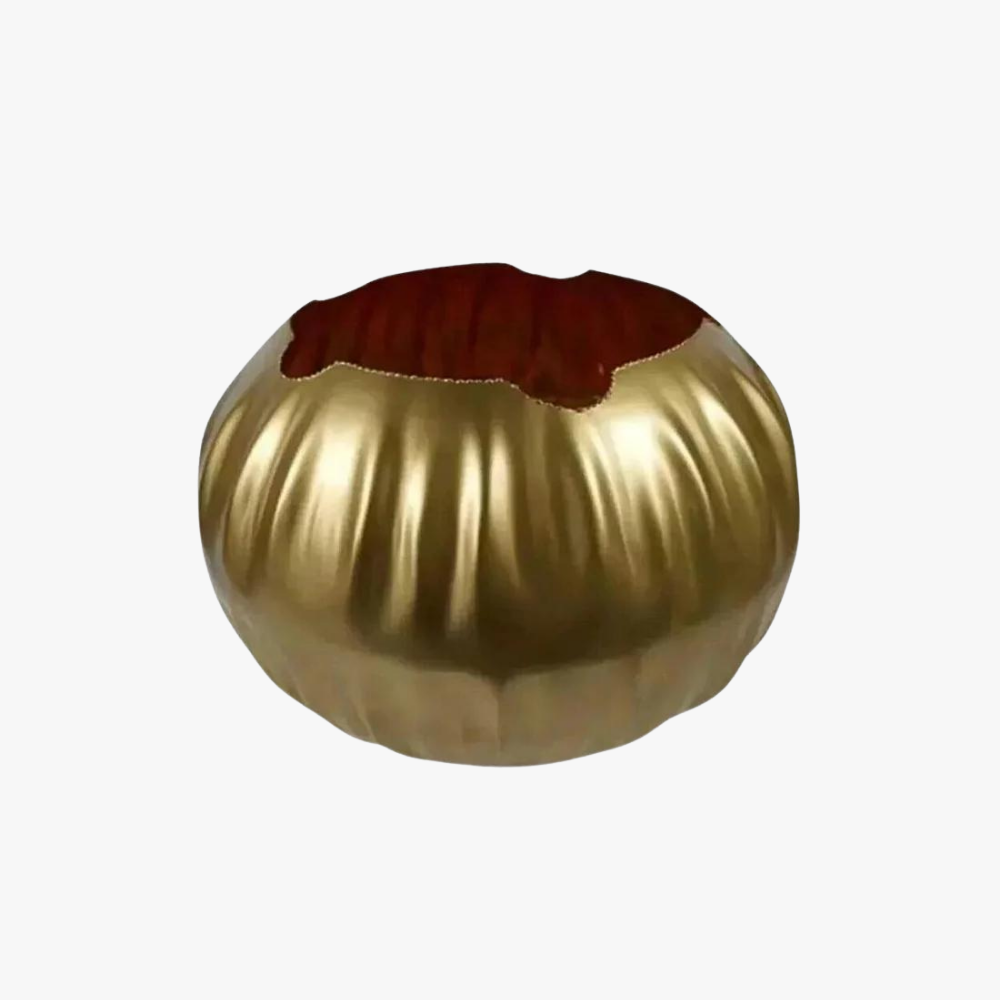 Bloempot Marrakech goud 20 cm